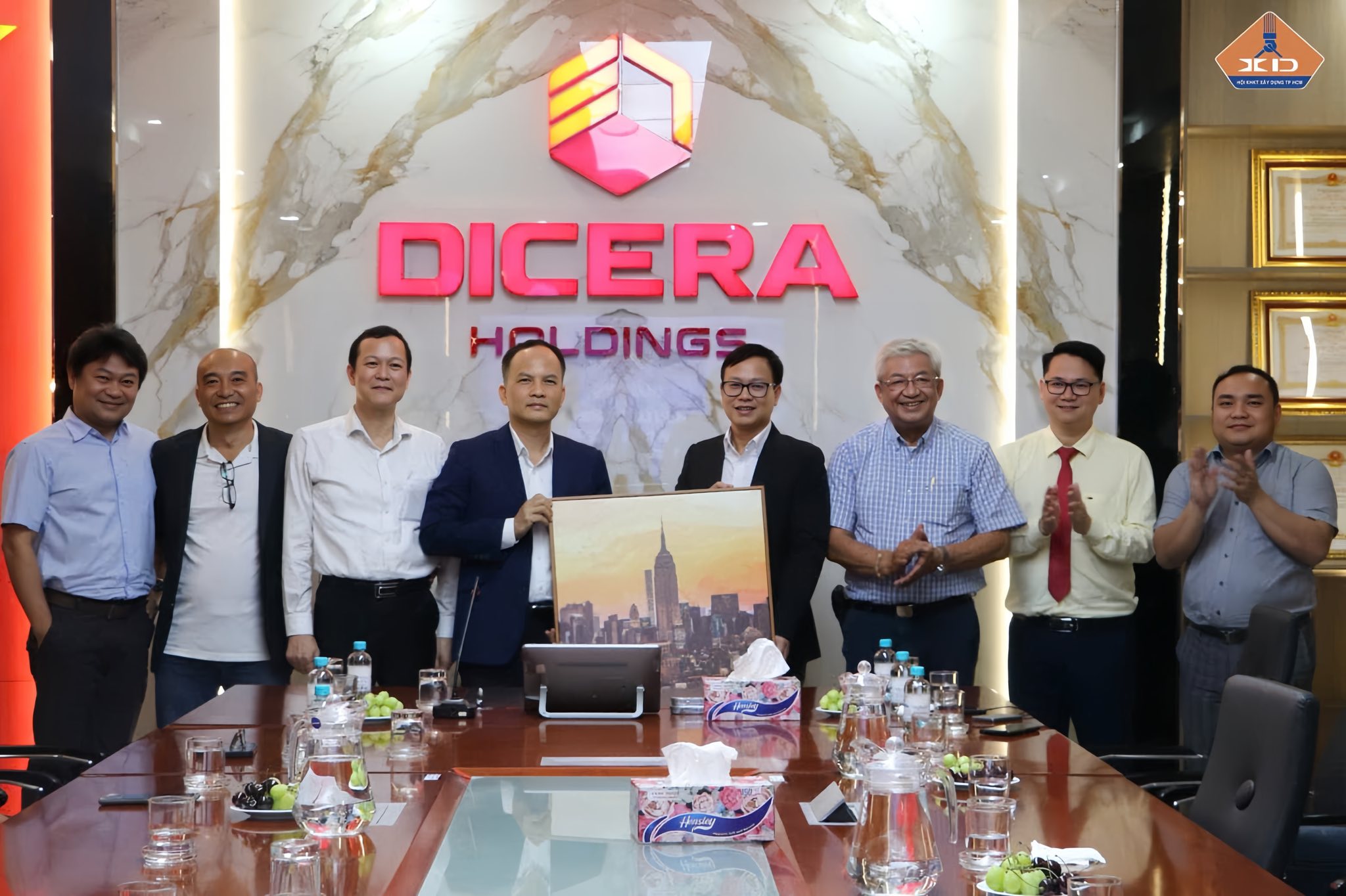 HCMCONS tổ chức chuyến thăm doanh nghiệp hội viên đầu tiên tại TP.HCM
