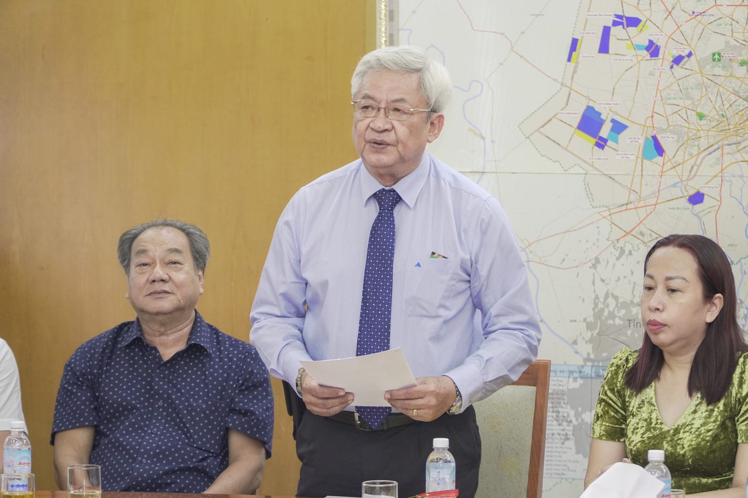 Đặng Lê Dũng, Phó Chủ tịch Thường trực HCMCONS giới thiệu về hoạt động của Hội.